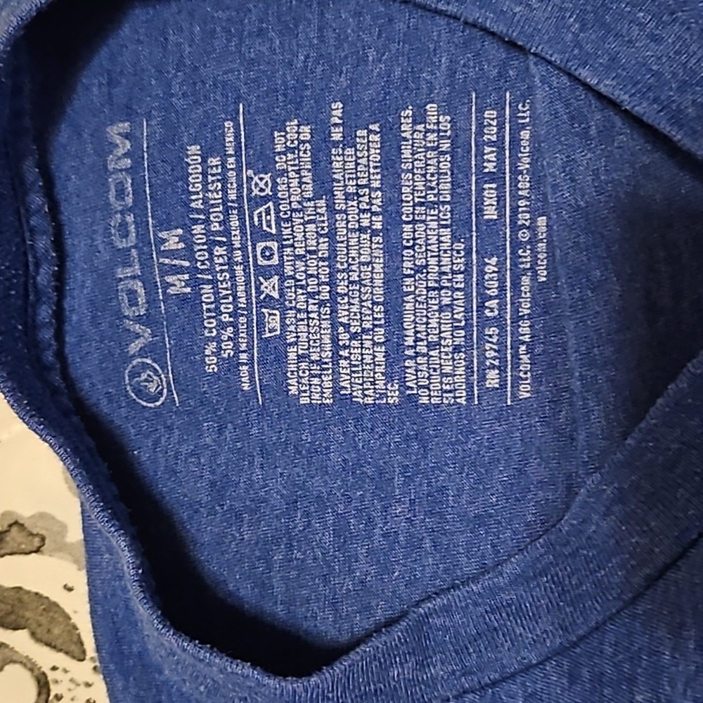 Volcom Blue Kids' Tee - Picture 3 of 4